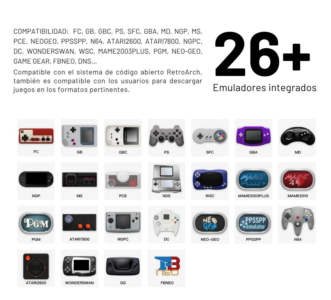 Consola de videojuegos Retro Smartpro